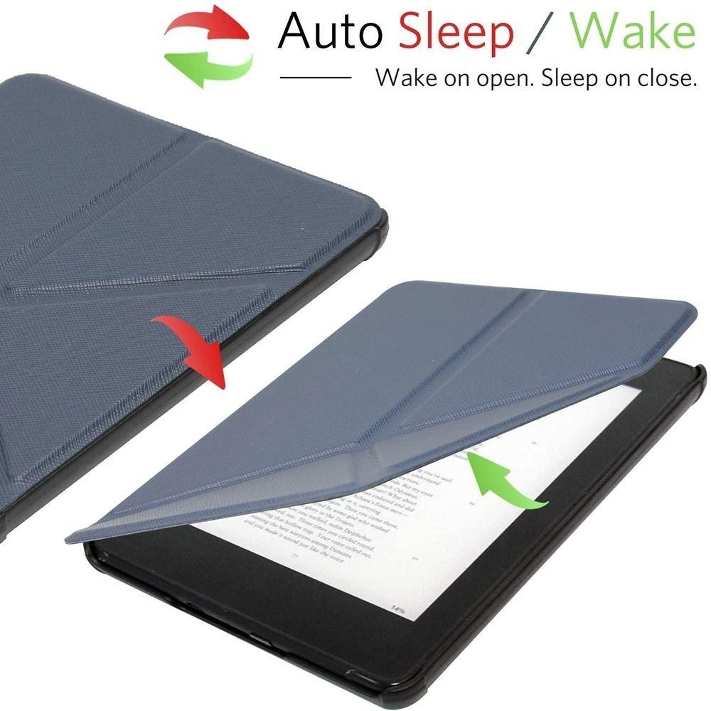 Auto Wake/Sleep Smart Cover Magnetisches Folio Ständer Case Bildschirmschutz für Kobo Clara HD (N249)