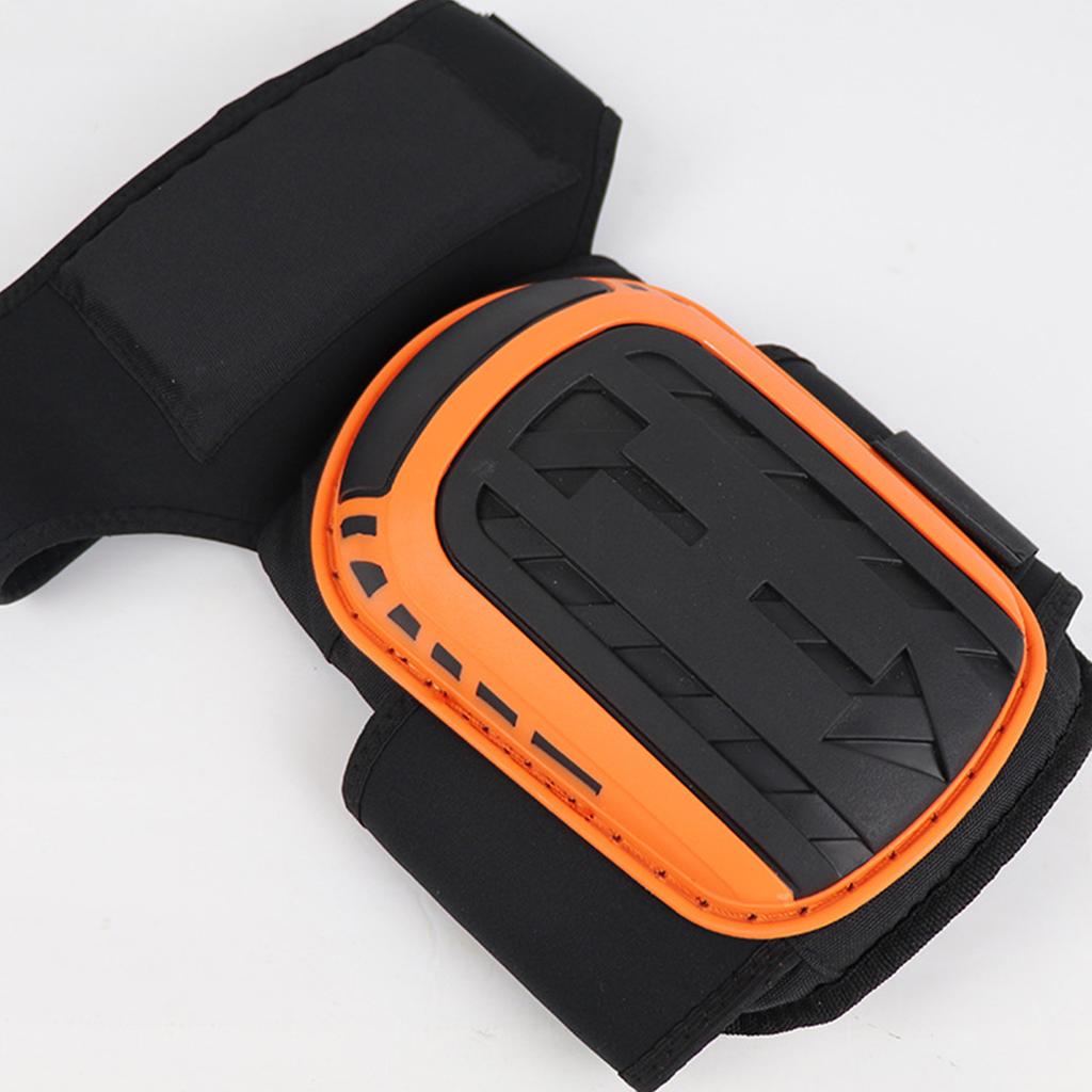 2PCS Heavy Duty Outdoor Knee Pads Hard Shell Protective Breathable Anti Shock Kneeling Pads for Cycling Skating Climbing Work