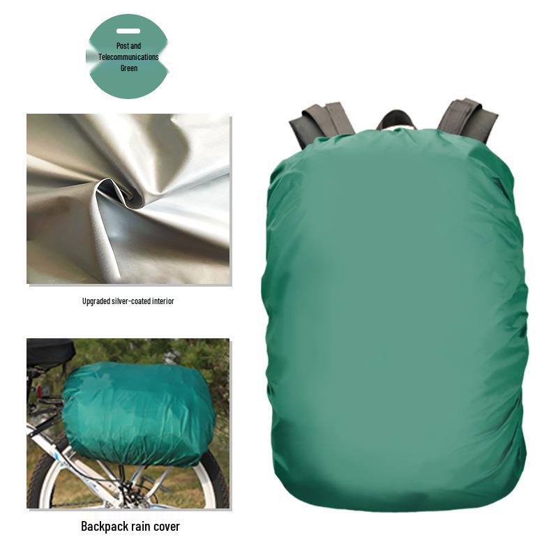 

Waterproof Large-Capacity Mountain Bike Rear Pannier with Rain Cover 45L