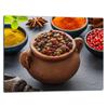 GLASS PLATE CUTTING BOARD 52x40 SPICES