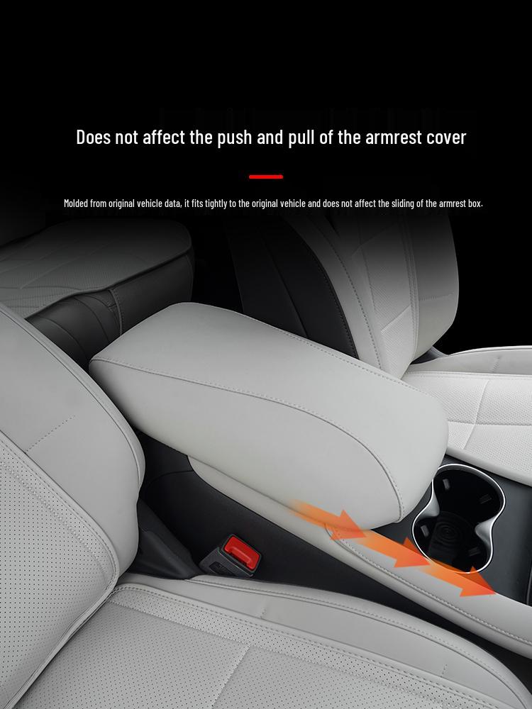 Zhiji LS6 Armrest Cover - Scratch-Resistant Pad for Interior Modification