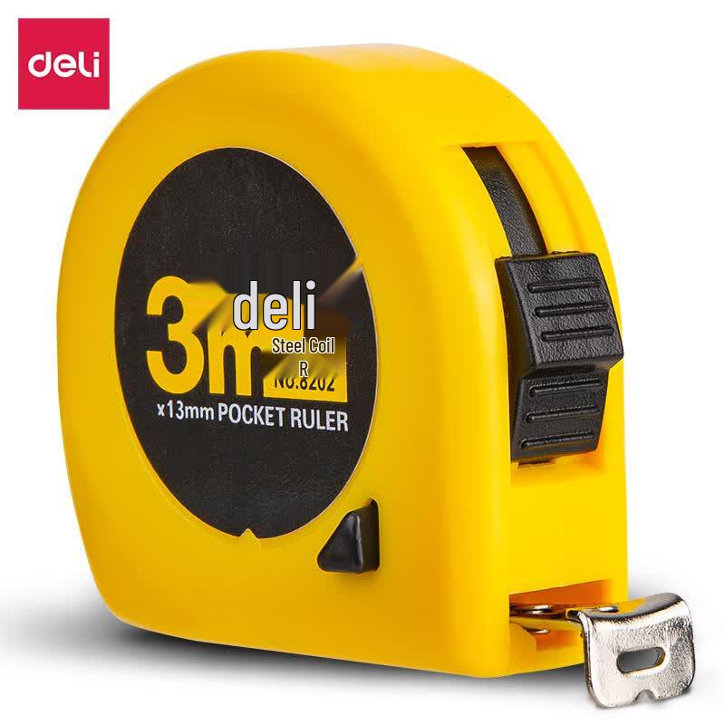 Стальная рулетка Deli 8202