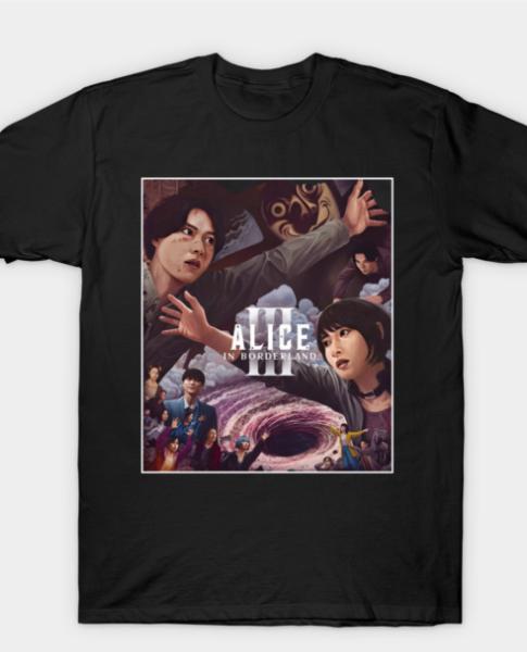 TV Series Alice in Borderland Summer Cotton Unisex and WOMENs Matching Tshirt Comfortable and Of High Quality Trendy