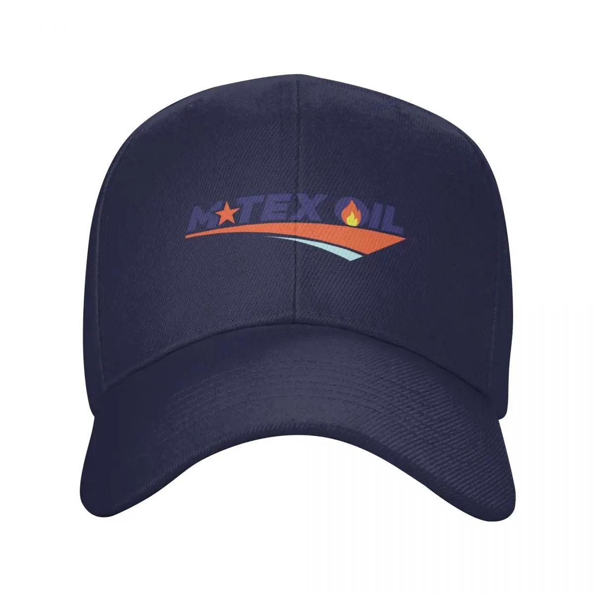M TEX OIL LOGO Бейсболка Смешные кепки дизайнерская кепка Уникальные кепки Дизайнерская Мужская Женская