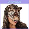 Halloween-Gepardenmaske aus EVA-Material für Kostümpartys und DIY-Dekoration