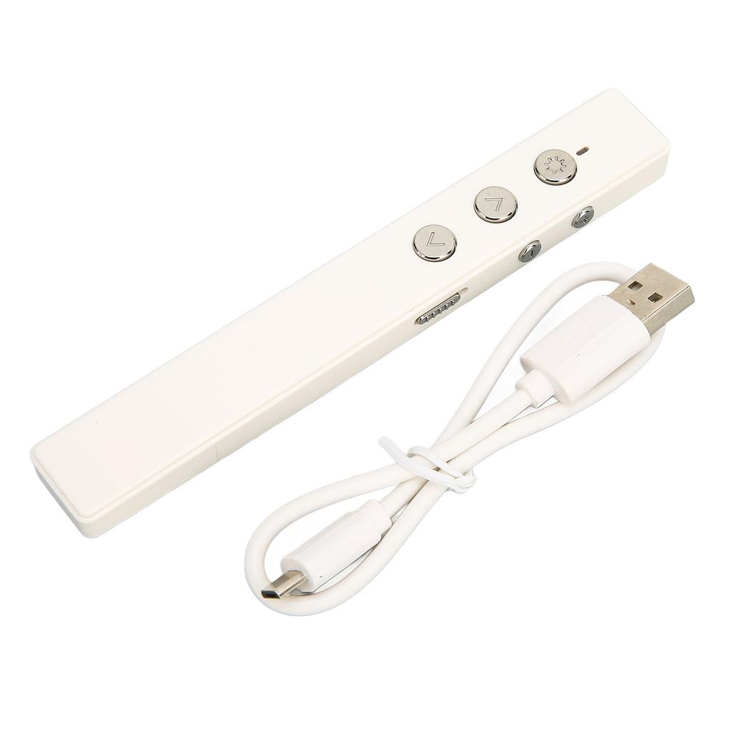 Presentation Clicker 2.402GHz to 2.483GHz Ergonomic Plug and Play Wireless Presenter Remote Laser Pointer Presentation
