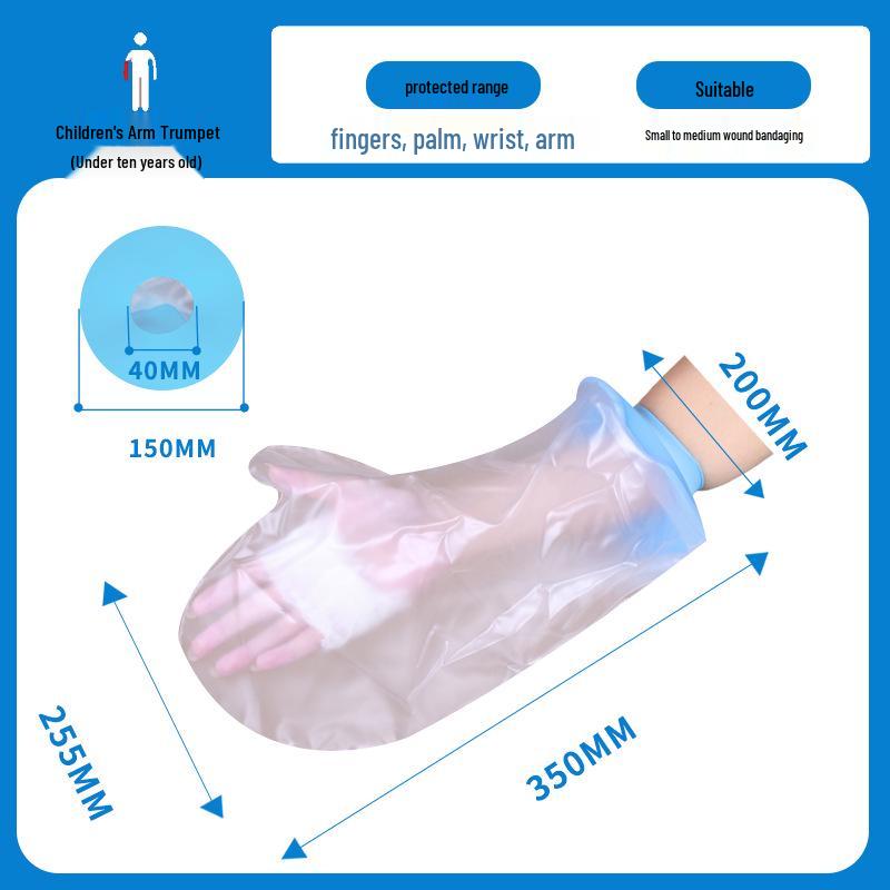 Waterproof Shower Cover for Plaster or PICC Line Protection