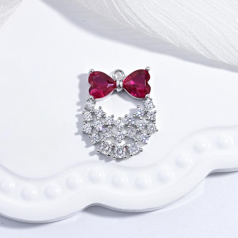 Sweet Christmas Pendant Atmosphere Christmas Hat Gloves Accessories Pendant Vd1643-1667