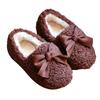 Childrens Cotton Shoes Winter Newest Baby Peas Shoes Nonslip Soft Bottom Bowknot Sweet Cute Warm Toddler Fur Snow Fashion