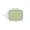 1/2pcs Double Sided Wheat Straw Cutting Board Kitchen Classification Cutting Board Thickened Belt Garlic Grinder Cutting Board