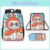 Anime Cartoon Shoulder Bag Pencil Case School Backpack For Children