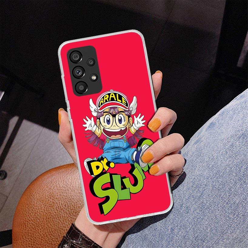 Arale Dr Slump Phone Case For Samsung Galaxy A52 A32 A22 A12 A51 A31 A50S A30S A20S A10S Note 20 Ultra 10 Plus S10 A72 A71 Galax