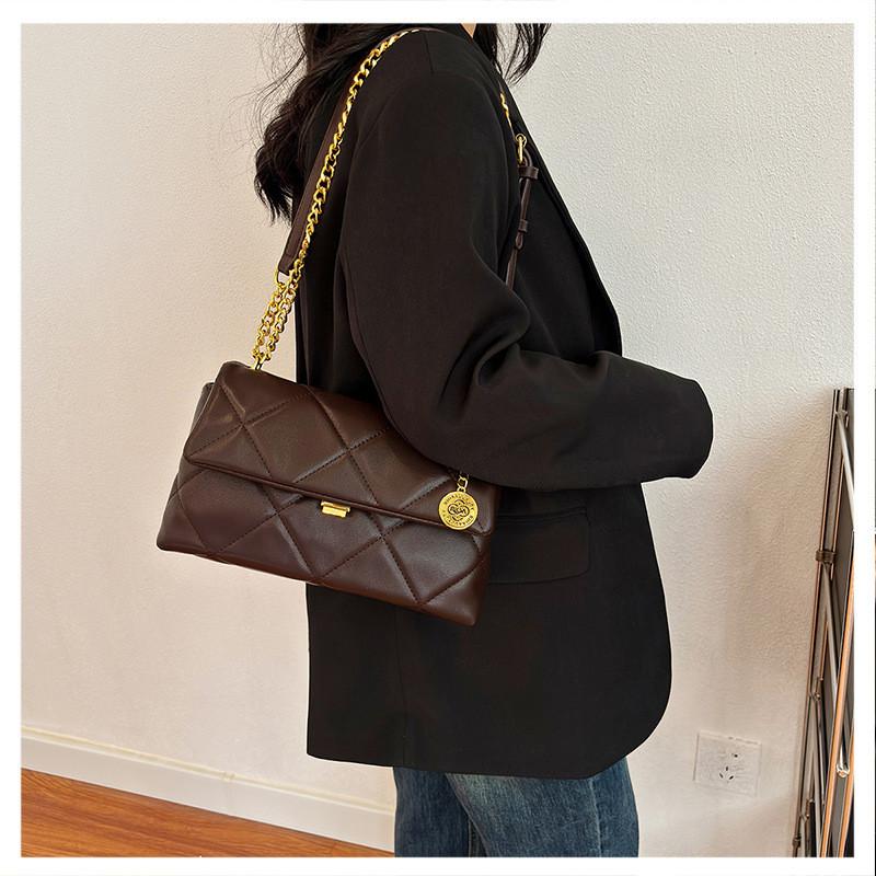 Trendy Envelope Style Pu Shoulder Bag With Chain Strap For Women 2023 New Fashion