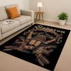 Classic Nordic Viking Totem Vegvisir Rune Valhalla Valknut Living Room Non-Slip Area Rug Carpet for Bedroom Sofa,Home Doormat