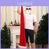 Christmas Hat For Child Adults With Plush Material And Extended Length Holiday Costume Accessory