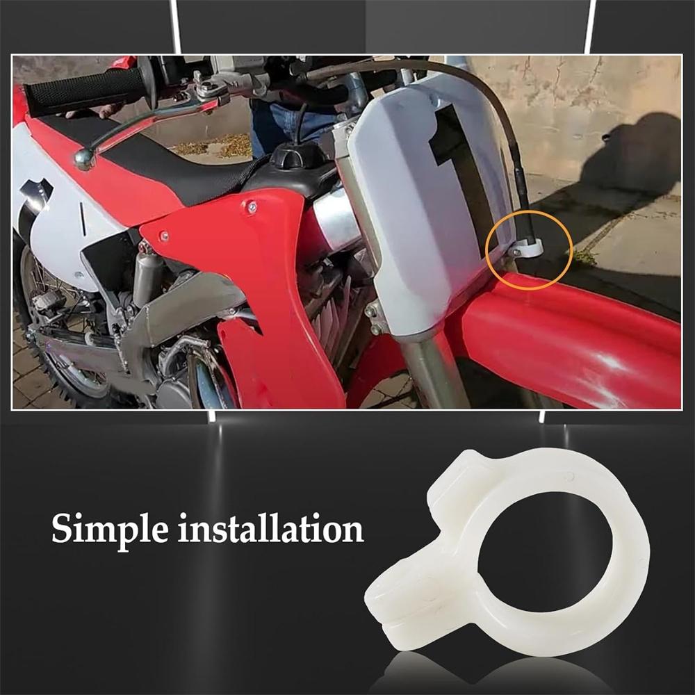 Brake Cable Line Hose Clamp Guide Fits For Honda CR500R XR400R CRF450