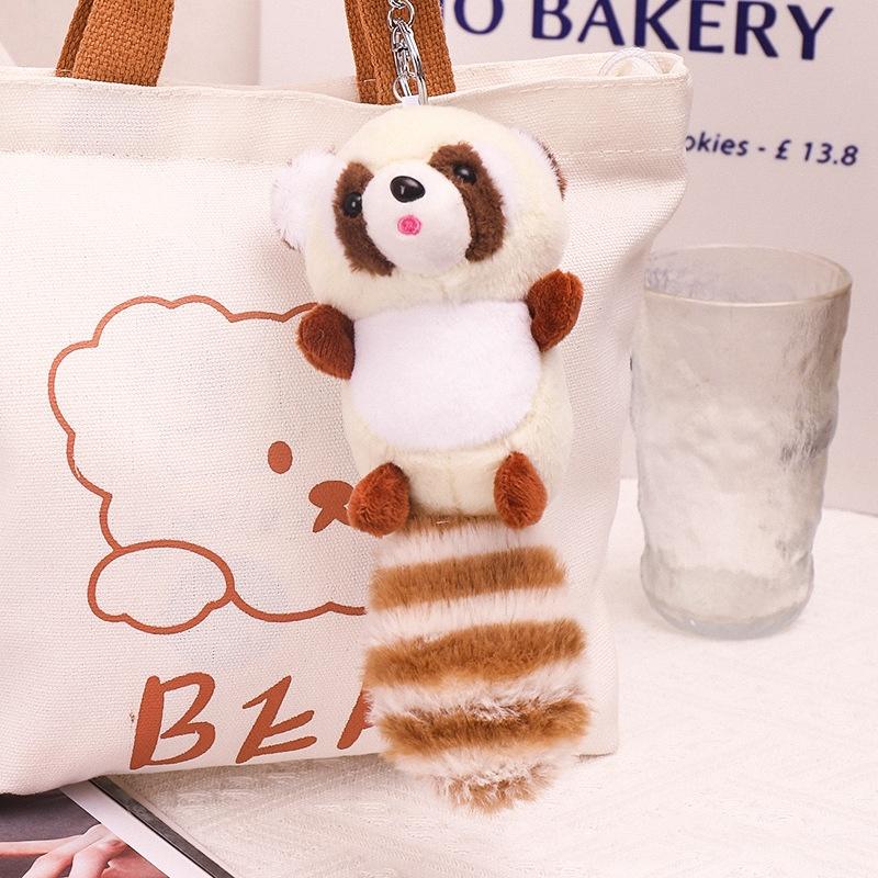 Premium-Quality 20Cm High-Standard Cute Premium-Quality Raccoon Plush Superior-Grade Pendant First-Class Toy High-Standard Doll Premium-Quality