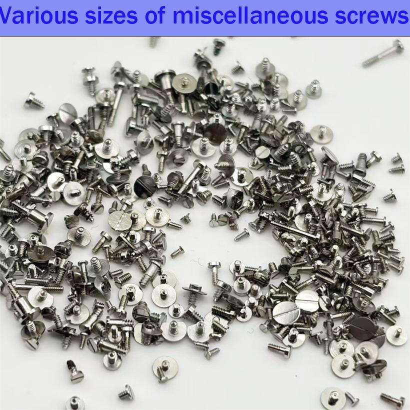 100PCS Various Specifications Sizes Different Miscellaneous Screw Random Shipping Original Screw Watch Accessories