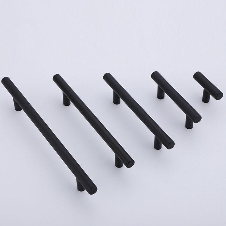 Custom Black Aluminum Furniture Kitchen Drawer Cabinets Door Pull Handle