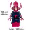 227 ks Moc Superhrdinové Film Komiksové Modely Galactus BrickFig Sestavitelná Stavebnice DIY Kreativní Sestavovací Kostky Hračka Dárek