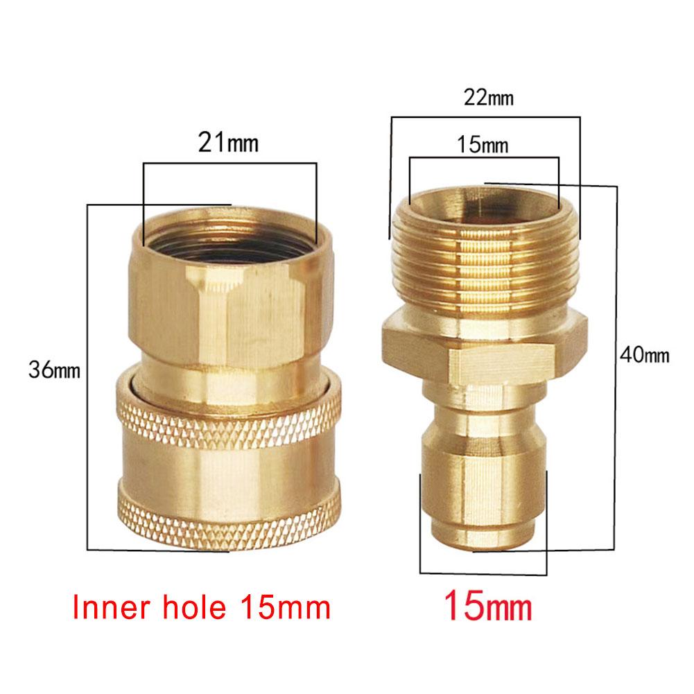 Fixtures Connector Gold Color High Pressure Home Plumbing