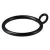30pcs 1.25 Inch Curtain Ring Black Door Curtain Hanging Ring Shower Curtain Hooks  Bathroom