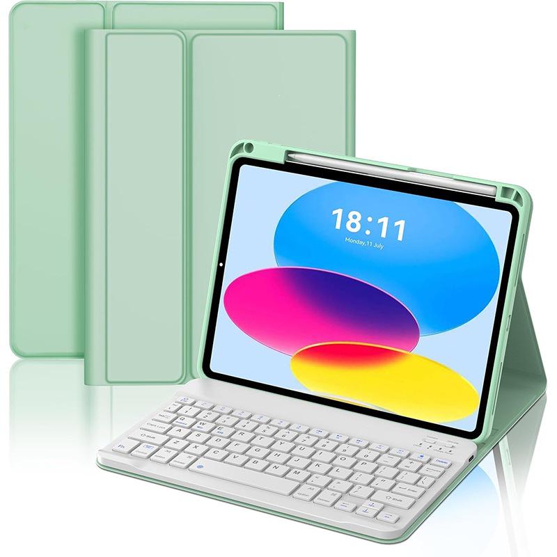 iPad Pro 11 & Air 10.9 Magnetic Keyboard Case with Protective Cover