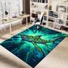1PC Shark, Ocean Extra Large Non Slip Floor carpet, Office, family, bedroom, Studio Large Area Rug Indoor Rugs, Vibrant Colors