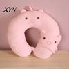 Travel Pillow with Eye Mask 1 Set U-Shaped Mask, Neck Support Pillow, Cute Animal Soft U-shaped Design, for Road Trip Flight Pain Relief