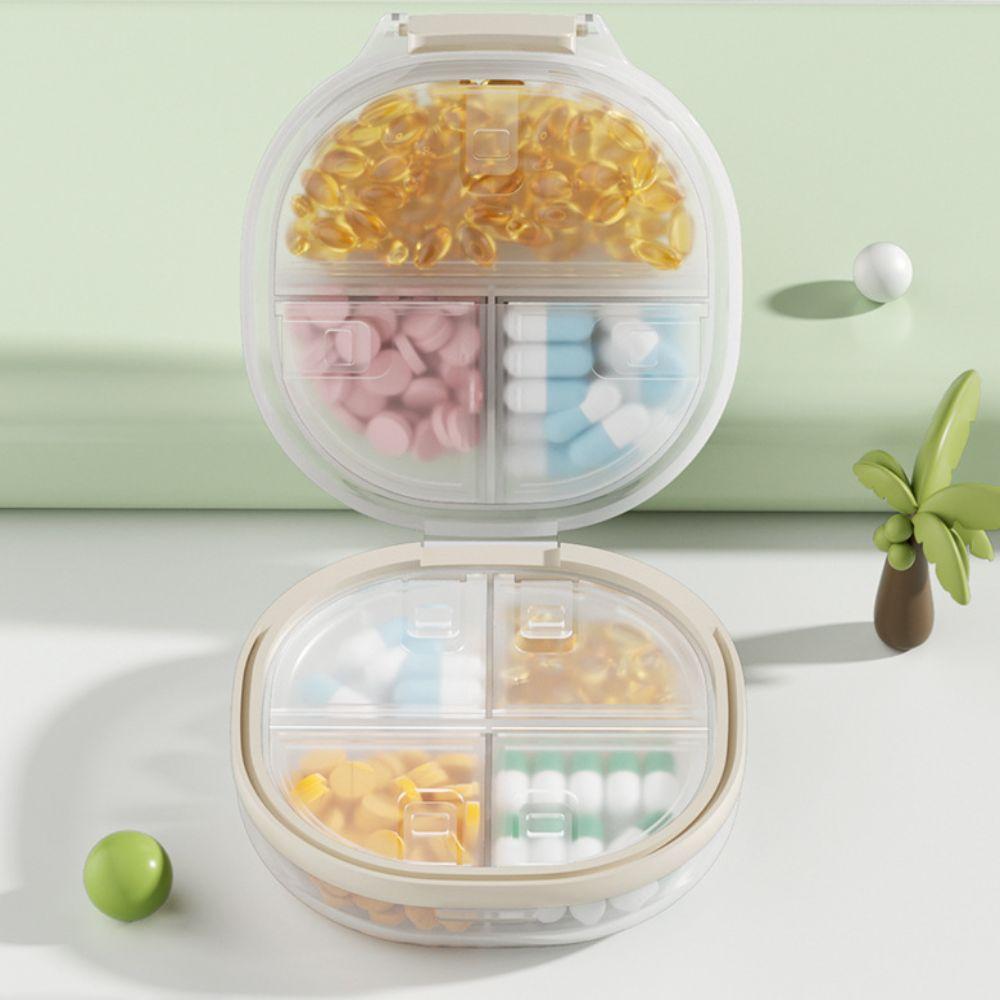 7 Compartments Pill Storage Box Pill Case Portable Medicine Organizer New Pill Dispenser  Travel