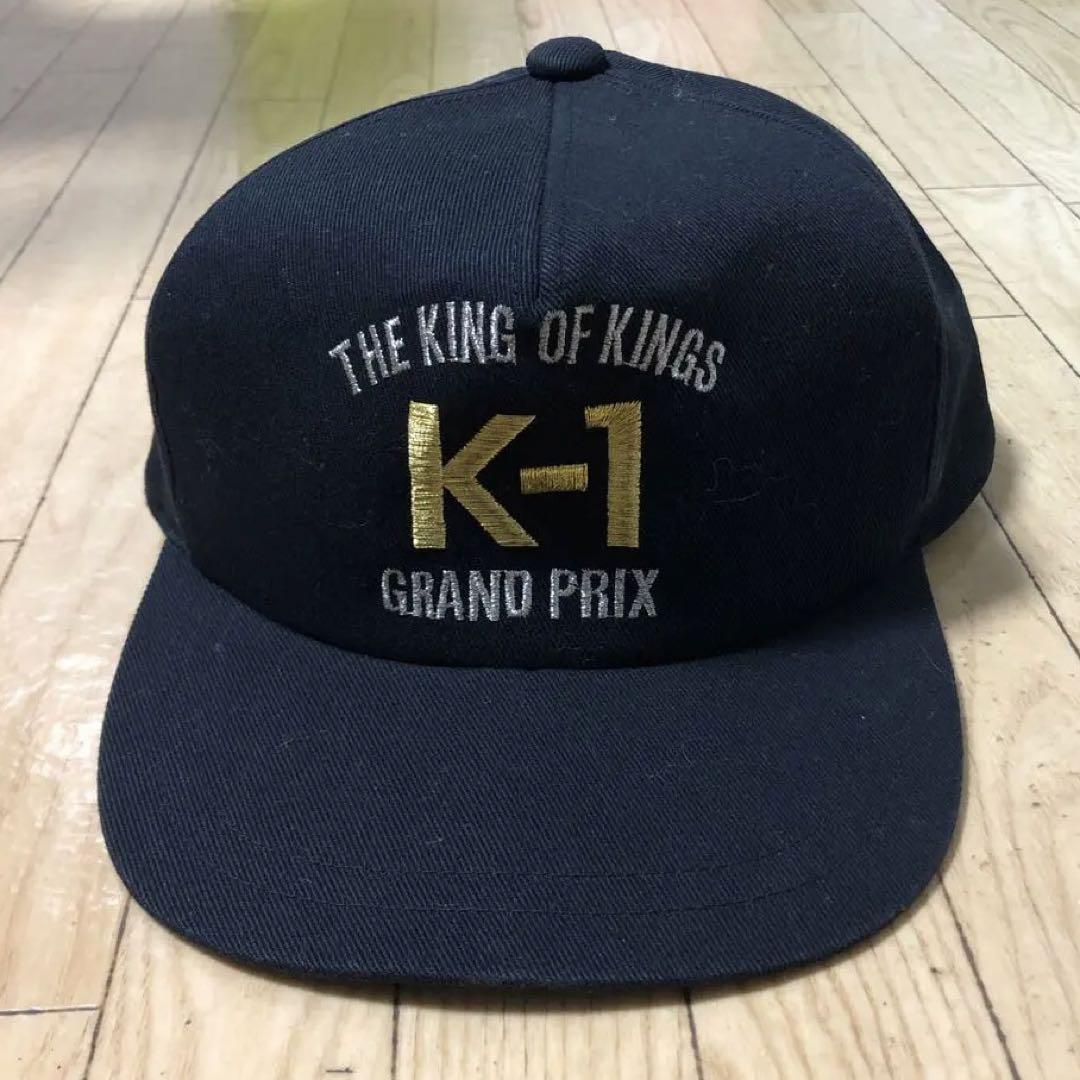 

[USED] Ren Yamada 90s K-1 GP Vintage Trucker Cap, Black, American Casual