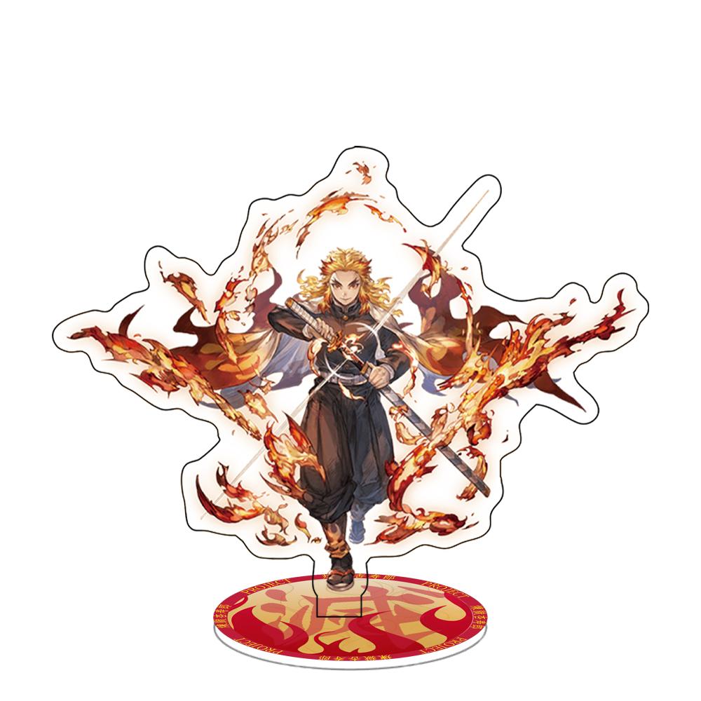 Anime Demon Slayer Peripheral Acrylic Stand Figure Kimetsu No Yaiba Douma Kokushibo Akaza Desktop Decoration Fans Collect Gift
