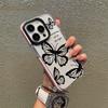 Europe and the United States Hot-selling Anti-drop Tpu Transparent Mobile Phone Case Iphone15pro English Butterfly Mobile Phone Case Apple 17 Soft 
