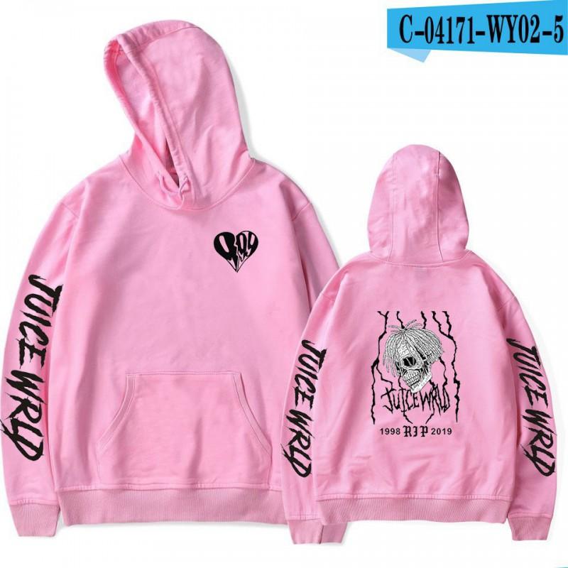Juice WRLD Inspired Hoodie Men Women Oversized Streetwear Sweatshirt With Graphic Print Casual Pullover