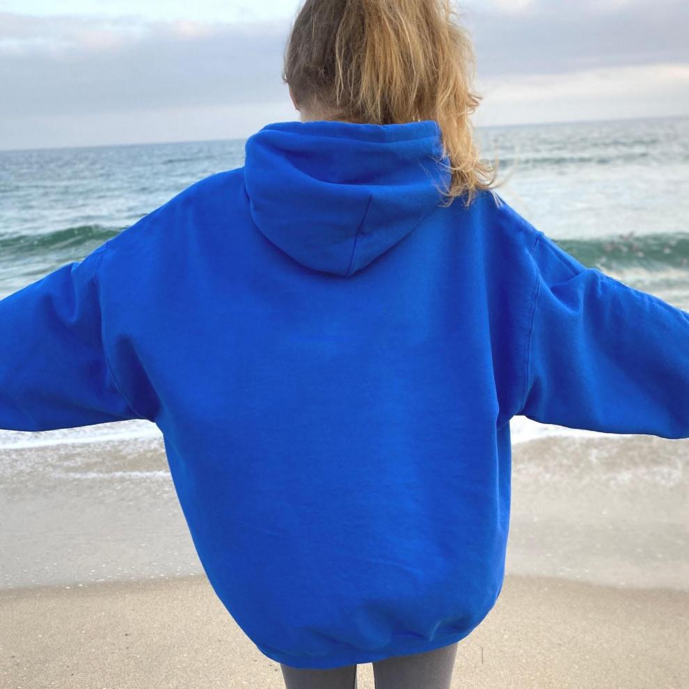 Men's Thickened Oversized Velvet Hoodie - Unisex Sweatshirt, Large Size