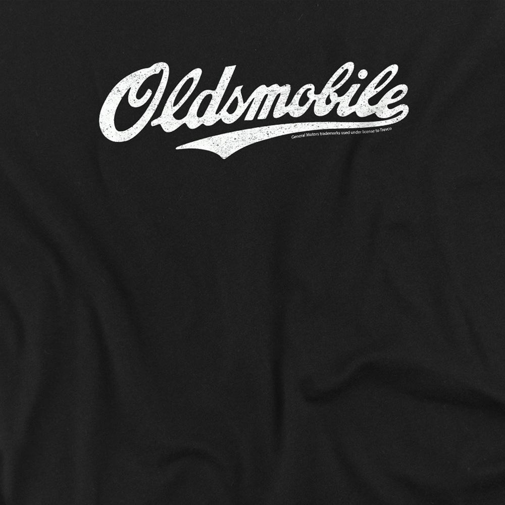 Oldsmobile Unisex Adult Cursive Logo T-Shirt