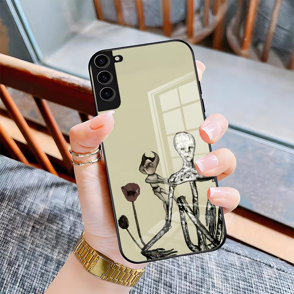Band Hot N-Nirvana Phone Case For Samsung S26 S25 Plus S20 S20 Plus S22 Ultra S23 FE S21 Plus S21 Ultra Glass Cover