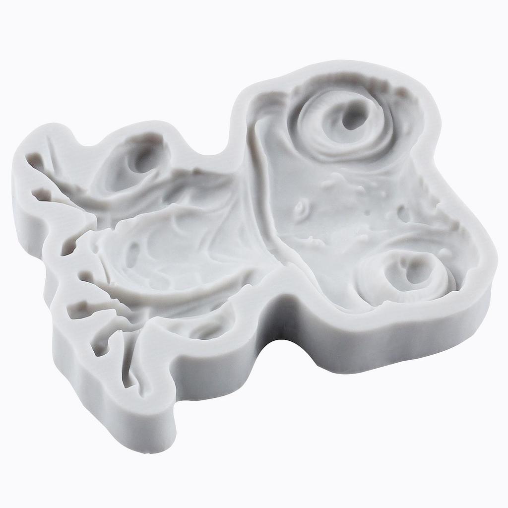 Frosch Silikonformen Frosch Fondantform Kuchen Dekorationswerkzeuge Cupcake Topper Schokoladenhandwerk Gum Paste Polymer Clay