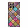 3D Emboss Case For Honor Play 9A 2024 X5b Plus X8C X6C 4G Phone Case 9 A X 8 6 C Coque Flowers Black Silicone Soft Back Cover