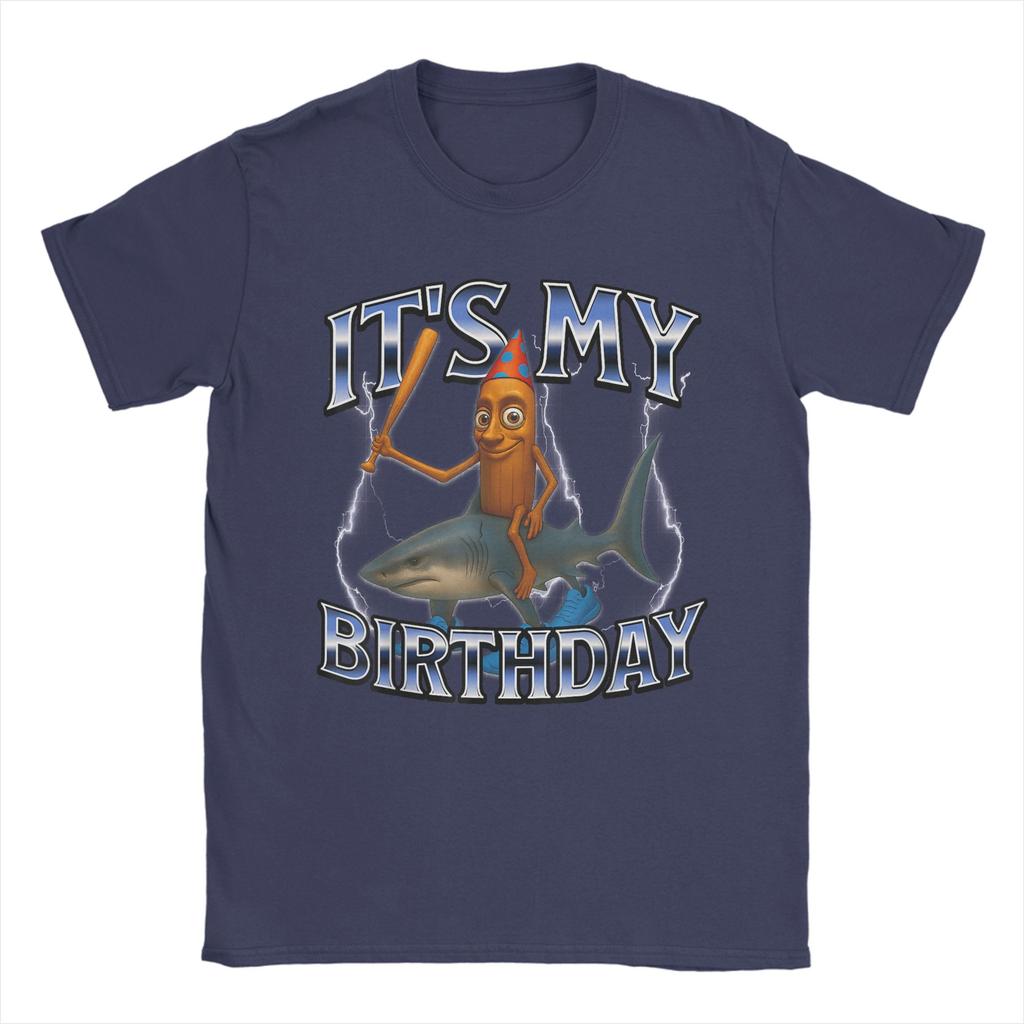Unisex Italian Brainrot Birthday T Shirts Pure Cotton Tops Vintage Short Sleeve O Neck Tees New Arrival TShirts
