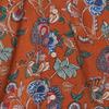 Kardo Ronen Camp Shirt  Floral Vine Print  Rust Kdf1m40002a49
