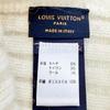Excellent LOUIS VUITTON Knit cap Beanie LV Script knit hat Ecru S M97803 Used