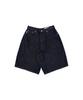 HELLO SUNRISE Hs Wide Shorts Denim Pants_Navy