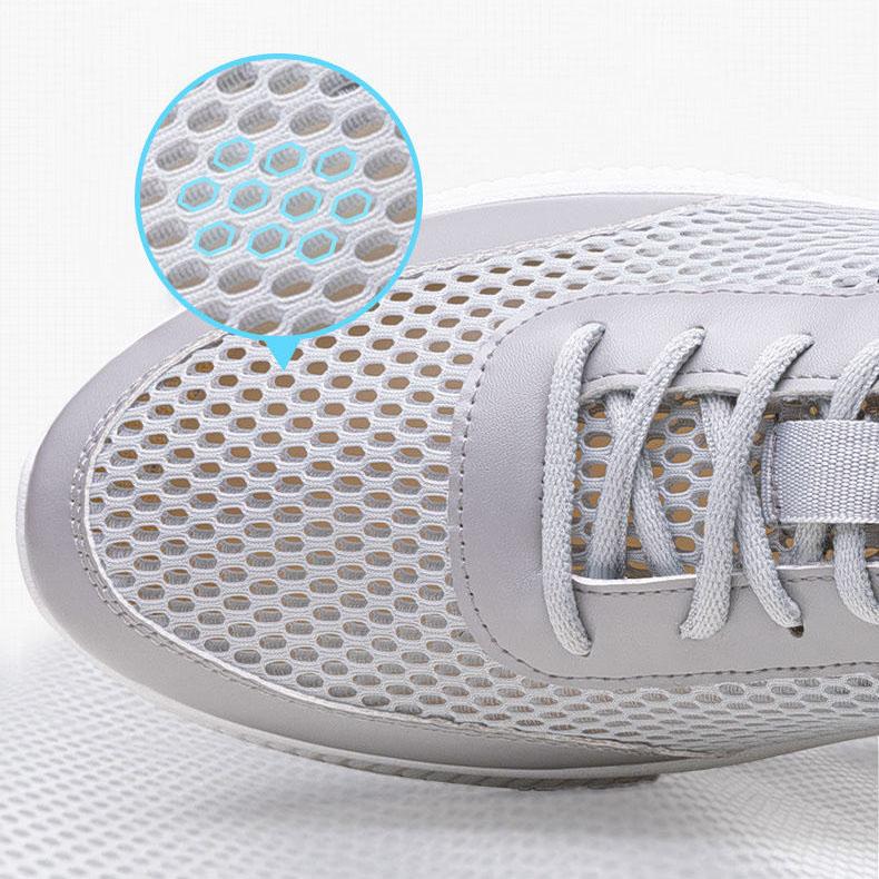 Scarpe in Rete da Uomo Estive Scarpe Singole Traspiranti Antiscivolo Leggere Scarpe da Passeggio Deodoranti Sportive da Corsa Scarpe da Uomo Scarpe Casual