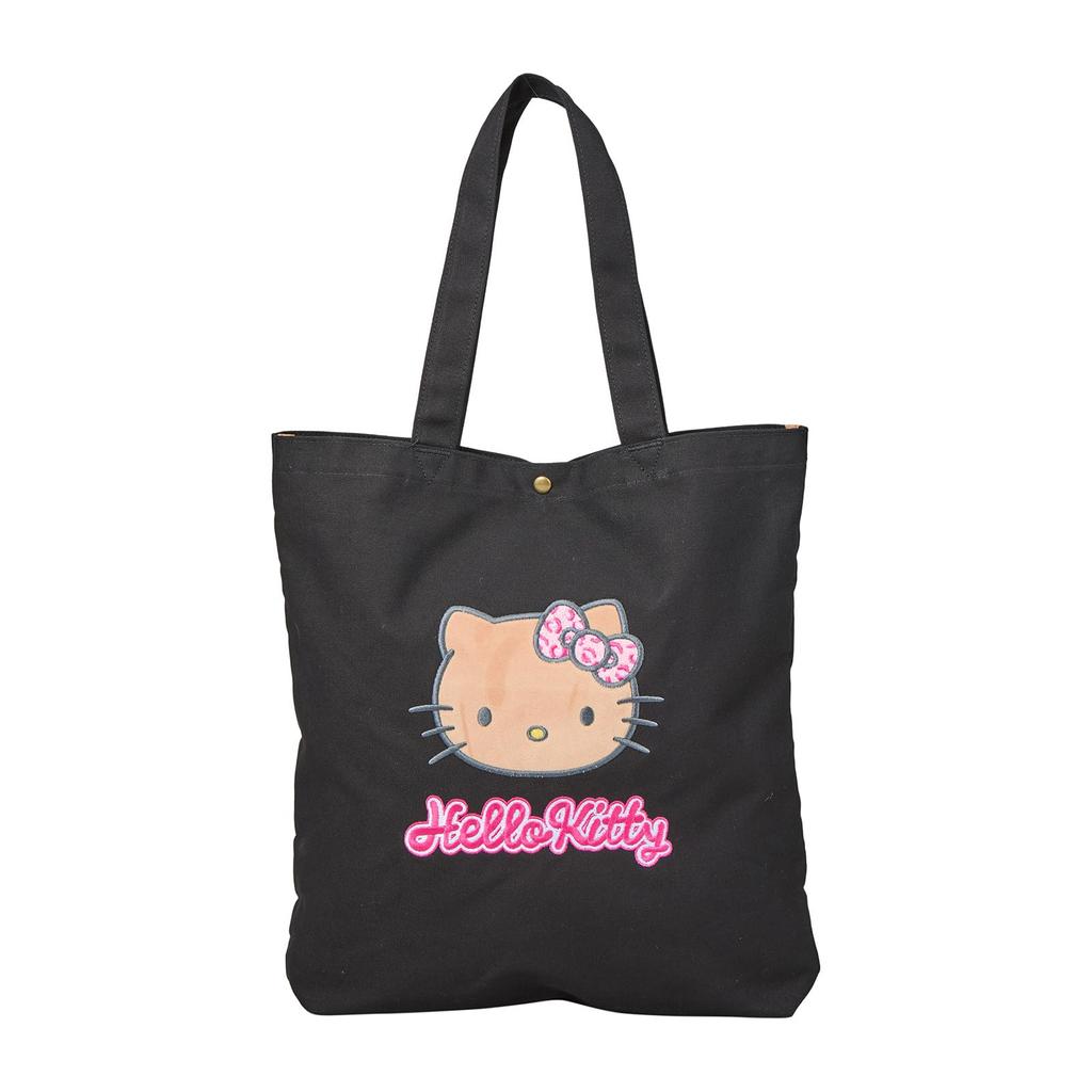 Sanrio-Figuren-Tragetasche aus Canvas 6086 SA24. Hello Kitty Sonnenbräune