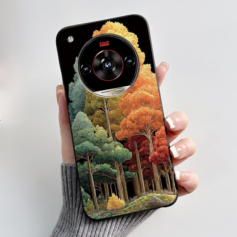 Funda Para ZTE Nubia Focus 2 Ultra Funda Z2463N Estética Lujo Linda Genial Niños Niñas Funda de Silicona Suave para Nubia Focus2 Ultra 5G