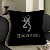 B-Browning Logo Pillow Anime Pillow Sofa Bed Head Pillow Cover Cushion Cover 45x45 Cm Fashion
