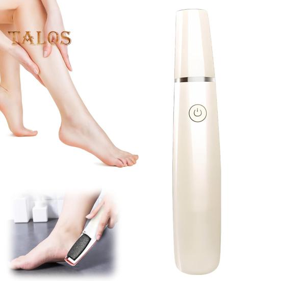 Electric Callus Remover 2-Speed Foot File for Dead Skin Hard & Cracked Heels Portable Pedicure Tool with 360 Degrees Roller Heads