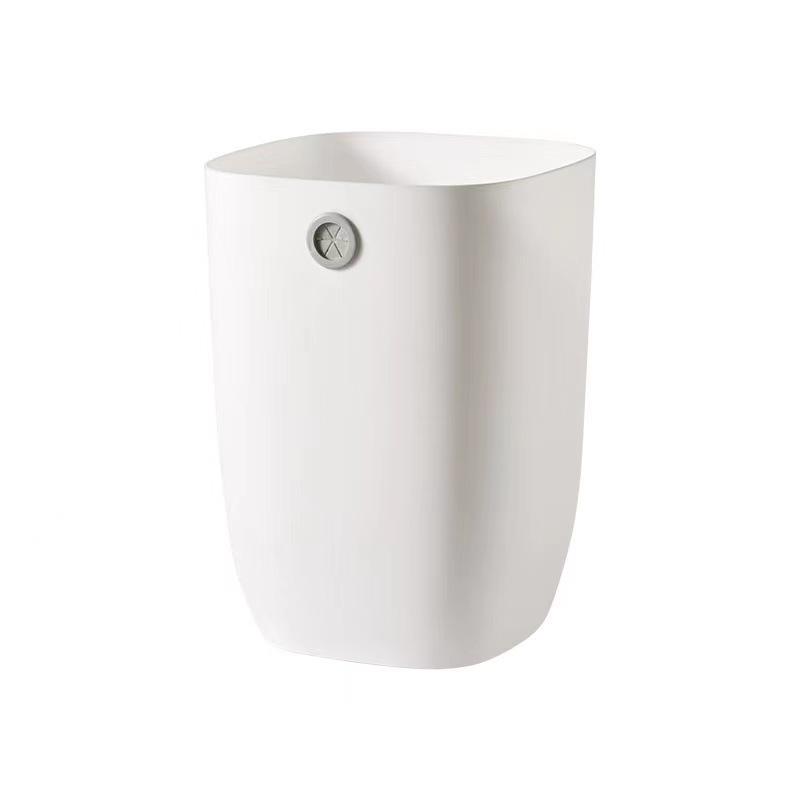 Nordic Large-Capacity Lidless Trash Can for Home - Ideal for Living Room, Kitchen, Bedroom, Bathroom