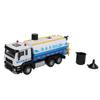 1 50 Water Tanker Model Alloy Pull Back Water Spray Sprinkler Truck Toy for Boys Girls Gifts